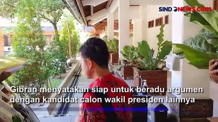 Gibran Mengaku Siap Tampil Jelang Debat Cawapres Perdana