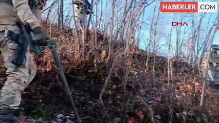 BİTLİS'TE PKK'NIN KIŞ ÜSLENMESİNE OPERASYON