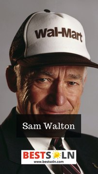 Sam Walton, The Visionary Behind Walmart #samwalton #walmart #100entrepreneurs100dreams