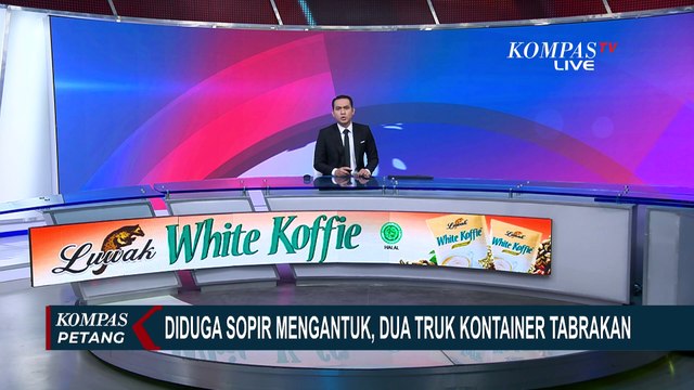 Truk Kontainer Kecelakaan hingga Muatan Tumpah ke Jalan! Polres Karawang: Diduga Sopir Mengantuk
