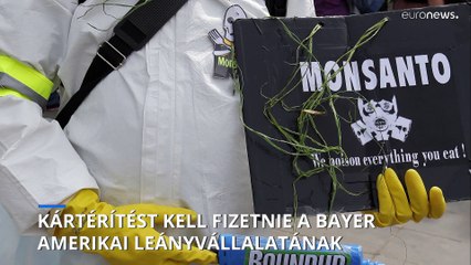 Hatalmas kártérítést kell fizetnie a Bayer amerikai leányvállalatának