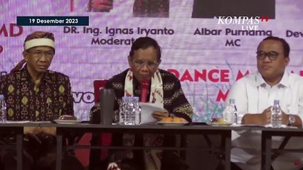 Mahfud MD Bicara Korupsi Rp 710 Triliun, Ekonomi Nasional hingga Kesetaraan saat di NTT