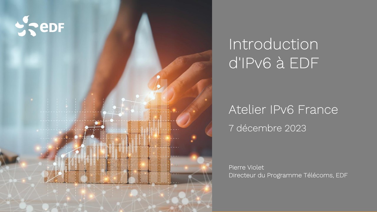 Introduction d'IPv6 à EDF