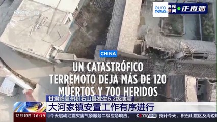China | Un catastrófico terremoto deja más de 120 muertos y al menos 700 heridos