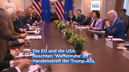 Brüssel verlängert "Waffenruhe" mit USA im Streit um Stahl- und Aluminiumhandel