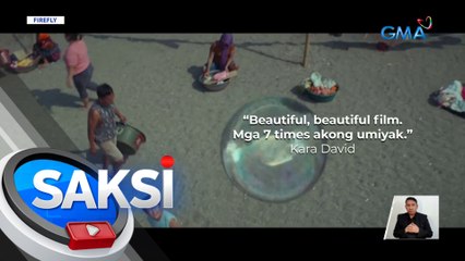 Advance screening ng "Firefly", nakatanggap ng magagandang reviews | Saksi