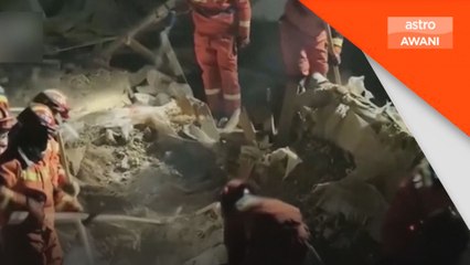 126 orang terbunuh, gempa bumi di Gansu