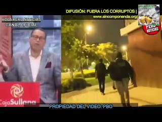 PERSECUCIÓN A APLANADORA DE GORRITI Y COLCHADO CONTRA OPOSITORES