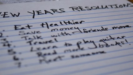 New year’s resolutions: What are yours and do you keep them?