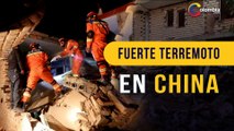 Tragedia en China: fuerte terremoto deja más de 100 muertos y 600 personas heridas