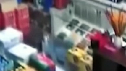 اللحظات الأولى لزلزال الصين المرعب اليوم