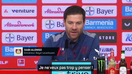 Xabi Alonso : "Je ne me préoccupe pas des records"