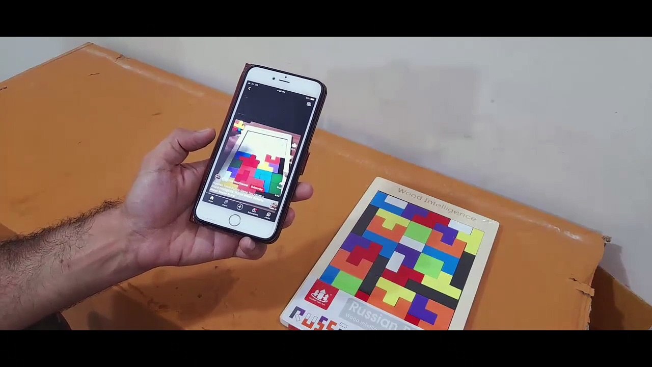 Unboxing and Review of Wooden Tetris Jigsaw Puzzle, Brain Teaser