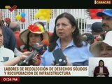 Alcaldía de Caracas junto a la Brigada de Soluciones entregaron obras públicas en la pqa. El Valle