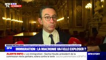 Projet de loi immigration: Bruno Retailleau (président du groupe LR au Sénat) salue 