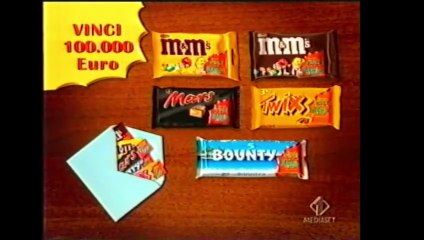 Pubblicità/Bumper anno 2003 Italia 1 - M&M'S