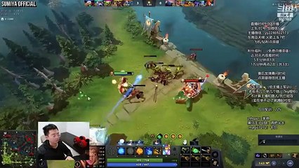 Sumiya keep studying the 7.35 New Patch Exort invoker build | Sumiya Stream Moment 4061