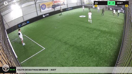 Faute de Mathias Bensaid  - SCET