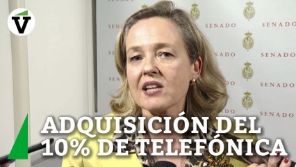 Calviño tras el orden de adquisición del 10% de Telefónica: "Es la empresa más estratégica"