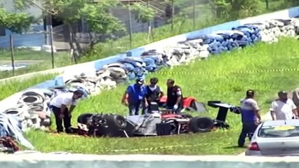 Robson Kolling's Fatal Crash @ Londrina 2013 (Aftermath)