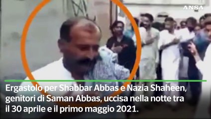 Ergastolo ai genitori di Saman Abbas