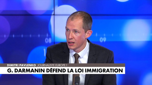 Dimitri Pavlenko : «On est assez loin du grand texte sur l'immigration, oui il y a du durcissement effectivement, mais c'est pas du tout le texte que voulaient les gens favorables à une vraie politique migratoire»