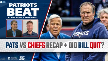 Download Video: LIVE Patriots Beat: Chiefs Recap + Did Bill Belichick quit on his team?