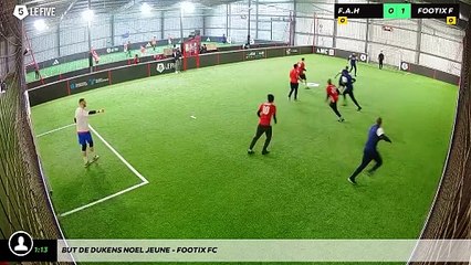 But de Dukens NOEL JEUNE - Footix FC