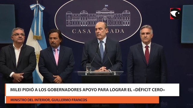 Milei pidió a los gobernadores apoyo para lograr el «déficit cero» y los mandatarios plantearon el impacto que tuvo última modificación del impuesto a las ganancias