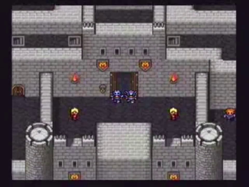 Drive Back Old Final Fantasy II Gameplay Nintendo 1991