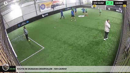 Faute de OUSSAMA BOURHALEB - 100 CARDIO