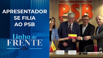 Datena é cotado para ser vice de Tabata Amaral | LINHA DE FRENTE