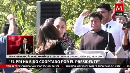"Ya no hay un partido vivo": Ex priista explica por qué apoyan a Claudia Sheinbaum