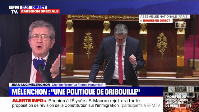 Jean-Luc Mélenchon (LFI) sur la Nupes: On peut faire un bilan et repartir sur des bonnes bases, mais je crois que ce n'est pas ce que veulent faire les autres