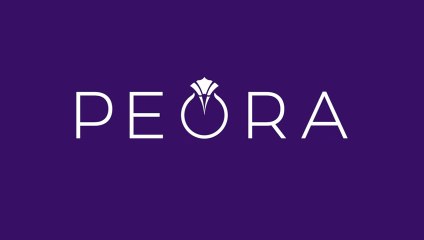 PEORA Created Alexandrite with Genuine Diamonds Pendant for Women