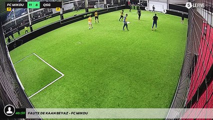 Faute de Kaan BEYAZ - FC MIKOU