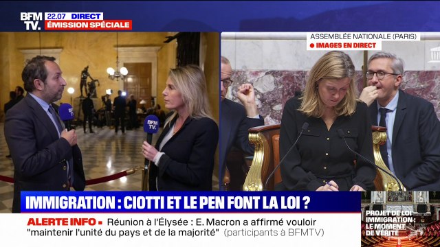 Projet de loi immigration: pour Sébastien Chenu (RN), la majorité n'a aucune idée de ce qu'elle veut faire en matière de politique migratoire