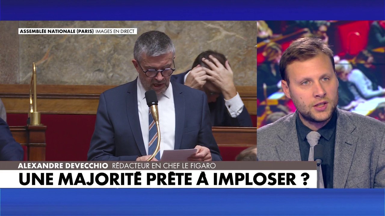 Alexandre Devecchio : «On voit la difficulté de gouverner quand on a qu'une majorité relative. Le chef de l'État voulait passer un texte coûte que coûte, simplement il y a dans sa majorité des gens qui ont des convictions et je les respecte»