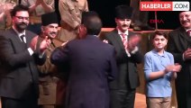 Milli Eğitim Bakanı Yusuf Tekin, 'Cumhuriyet'e Doğru' tiyatro oyununu izledi