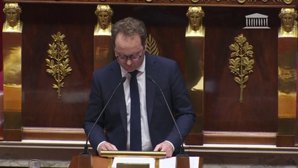 Loi Immigration: "Madame Le Pen, nous ne voulons pas de votre vote cynique et opportuniste" déclare Sylvain Maillard, président du groupe Renaissance à l'Assemblée