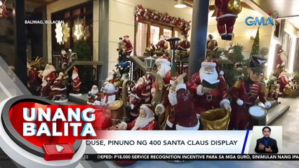 Santa house, pinuno ng 400 Santa Claus display | UB