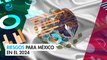 Conflictos geopolíticos, presiones en las finanzas públicas y la gobernanza: riesgos para México en el 2024
