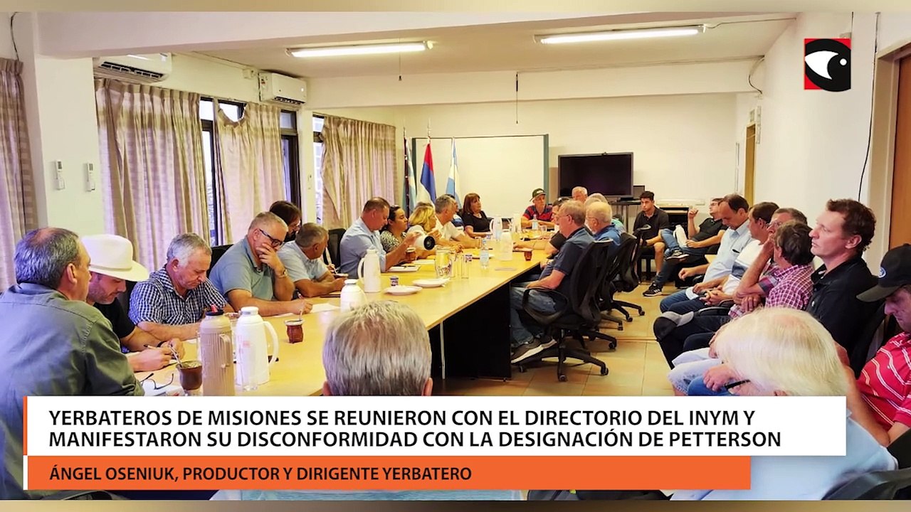 Productores yerbateros manifestaron su disconformidad con el desplazamiento del vicepresidente y acordaron retomar la Comisión Asesora en el INYM