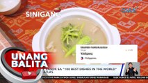 Sinigang, pasok sa 