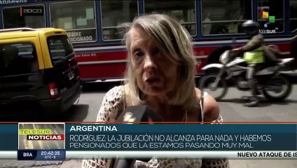 Argentina: Inflación y subida de precios afecta la capacidad adquisitiva de pensionados