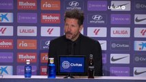 Simeone habla sobre las polémicas arbitrajes en el Atlético-Getafe
