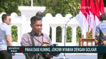 Pakai Dasi Kuning, Presiden Jokowi Akui Nyaman dengan Partai Golkar