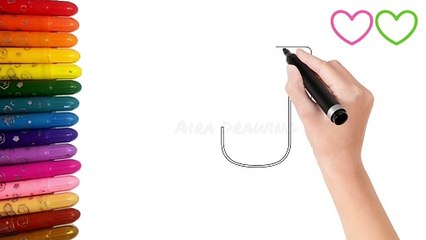 Abc Alphabet Song Drawing Letter H Easy