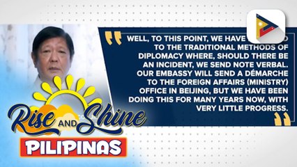 PBBM, babaguhin ang estratehiya sa pagresolba ng isyu sa West PH Sea