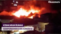 10 Rumah Semipermanen dan 1 Konveksi Ludes Terbakar di Palmerah Jakarta